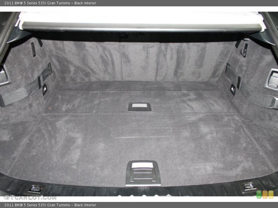Black Interior Trunk for the 2011 BMW 5 Series 535i Gran Turismo #73991459