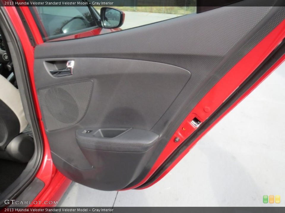 Gray Interior Door Panel for the 2013 Hyundai Veloster  #73991936