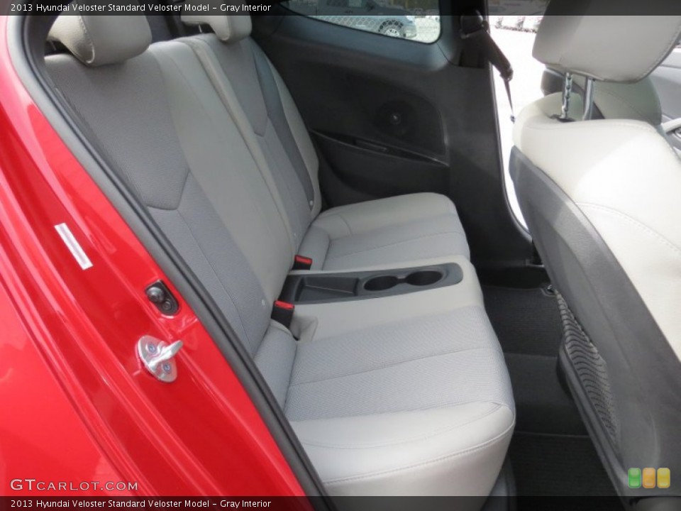 Gray Interior Rear Seat for the 2013 Hyundai Veloster  #73991973