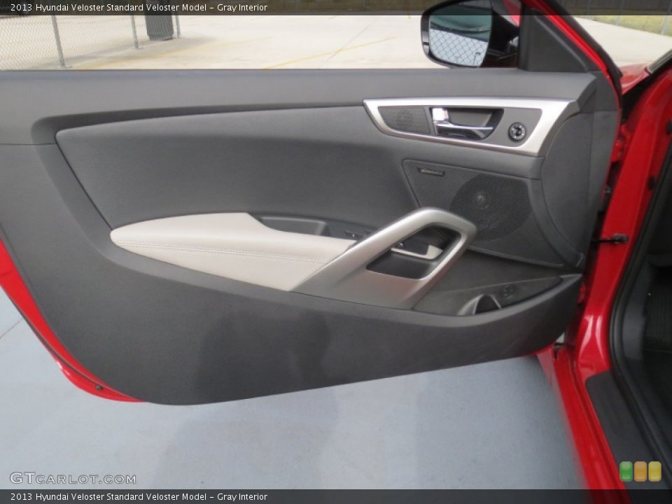 Gray Interior Door Panel for the 2013 Hyundai Veloster  #73992022