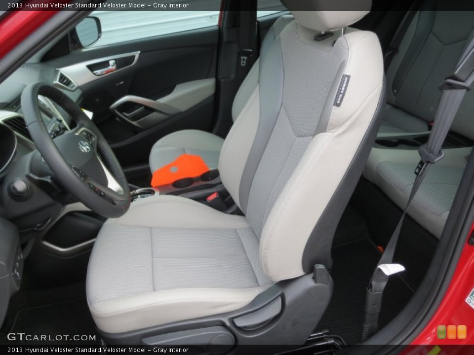 Gray Interior Front Seat for the 2013 Hyundai Veloster  #73992057