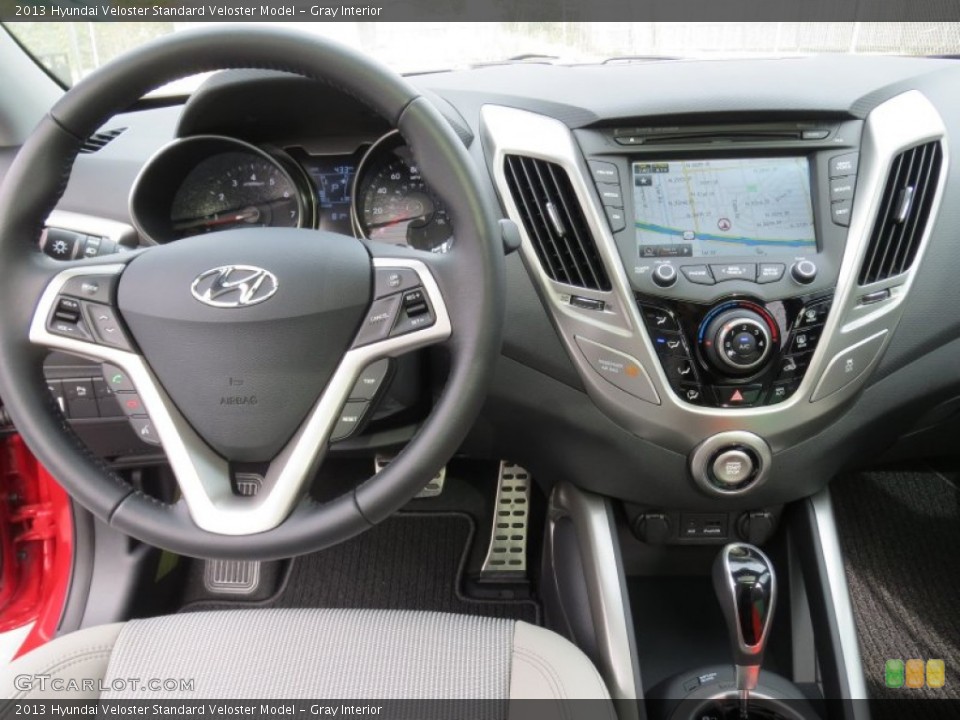 Gray Interior Dashboard for the 2013 Hyundai Veloster  #73992135