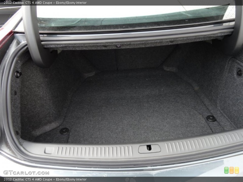 Ebony/Ebony Interior Trunk for the 2012 Cadillac CTS 4 AWD Coupe #73992555