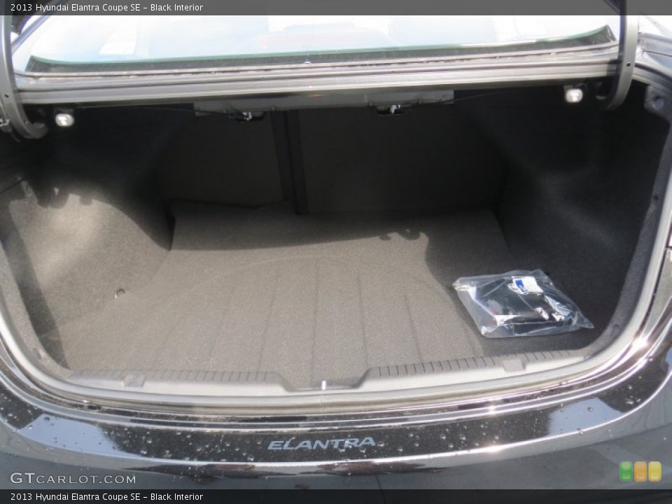 Black Interior Trunk for the 2013 Hyundai Elantra Coupe SE #73993254