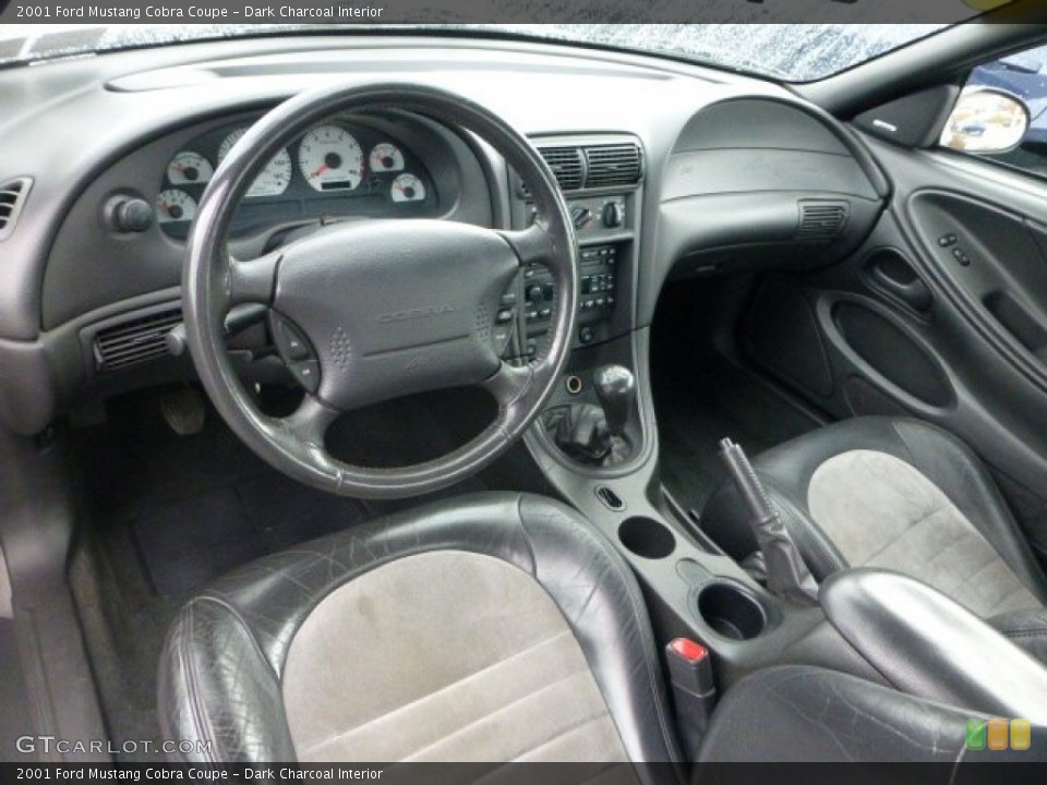 Dark Charcoal Interior Prime Interior for the 2001 Ford Mustang Cobra Coupe #73993332