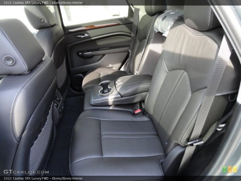 Ebony/Ebony Interior Rear Seat for the 2013 Cadillac SRX Luxury FWD #73993449