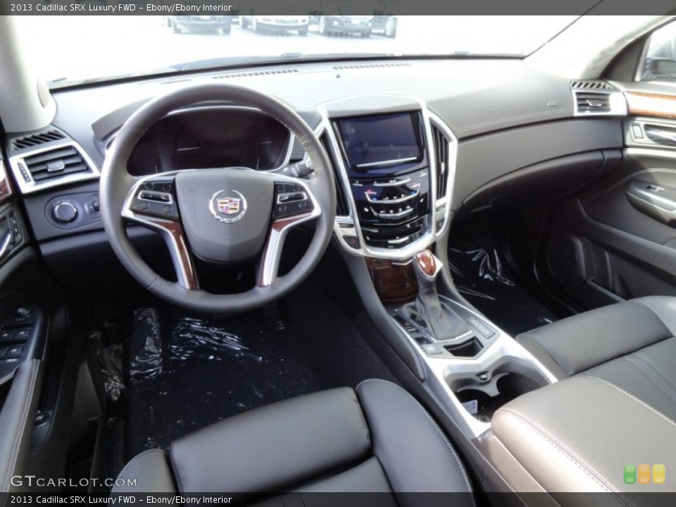 Ebony/Ebony Interior Prime Interior for the 2013 Cadillac SRX Luxury FWD #73993488