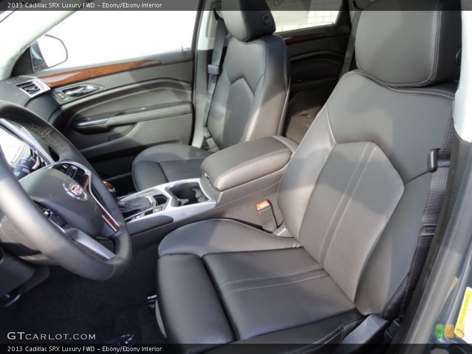 Ebony/Ebony Interior Front Seat for the 2013 Cadillac SRX Luxury FWD #73993507