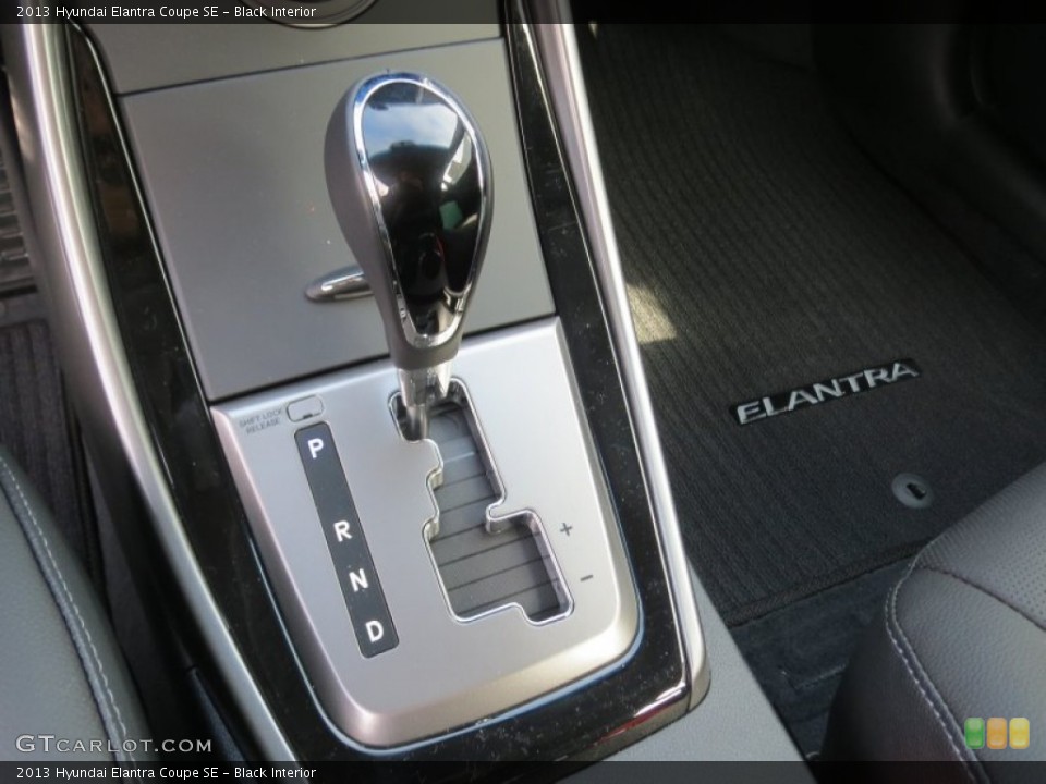 Black Interior Transmission for the 2013 Hyundai Elantra Coupe SE #73993514