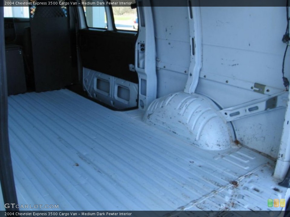 Medium Dark Pewter Interior Trunk for the 2004 Chevrolet Express 3500 Cargo Van #73993809