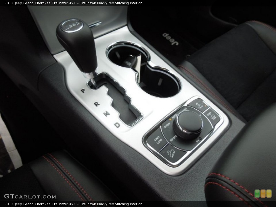Trailhawk Black/Red Stitching Interior Transmission for the 2013 Jeep Grand Cherokee Trailhawk 4x4 #73994889