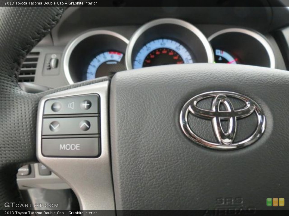 Graphite Interior Controls for the 2013 Toyota Tacoma Double Cab #73994908