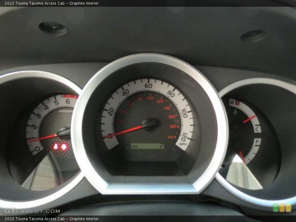 Graphite Interior Gauges for the 2013 Toyota Tacoma Access Cab #73995254