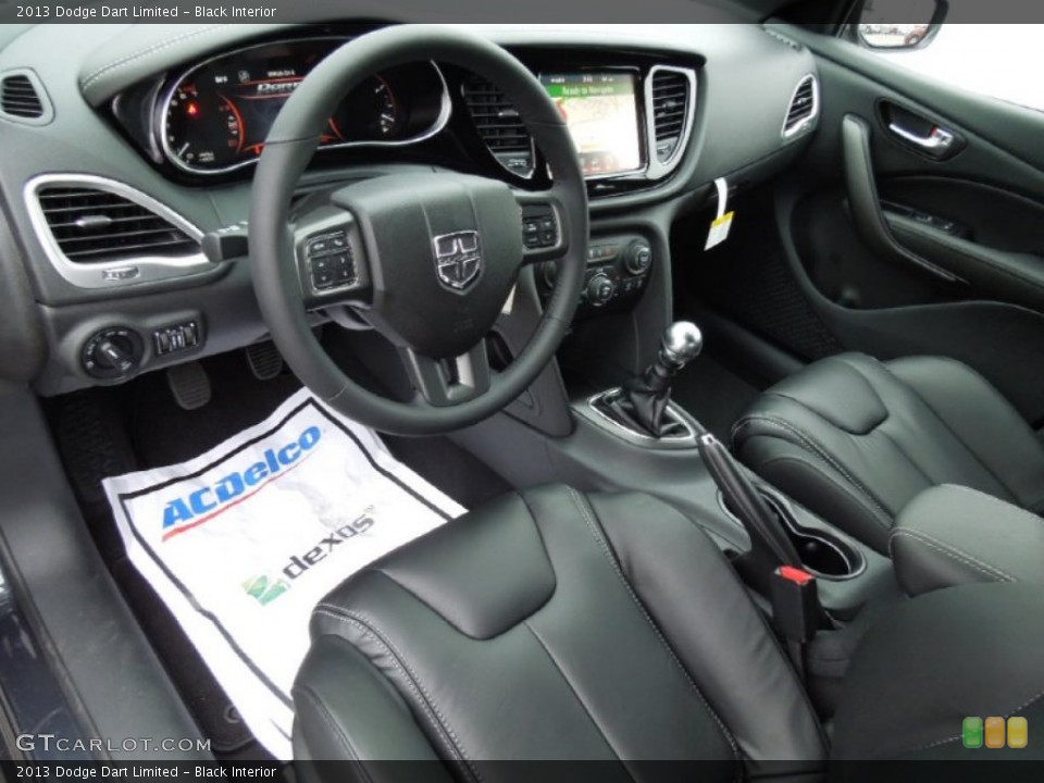 Black Interior Prime Interior for the 2013 Dodge Dart Limited #73996023