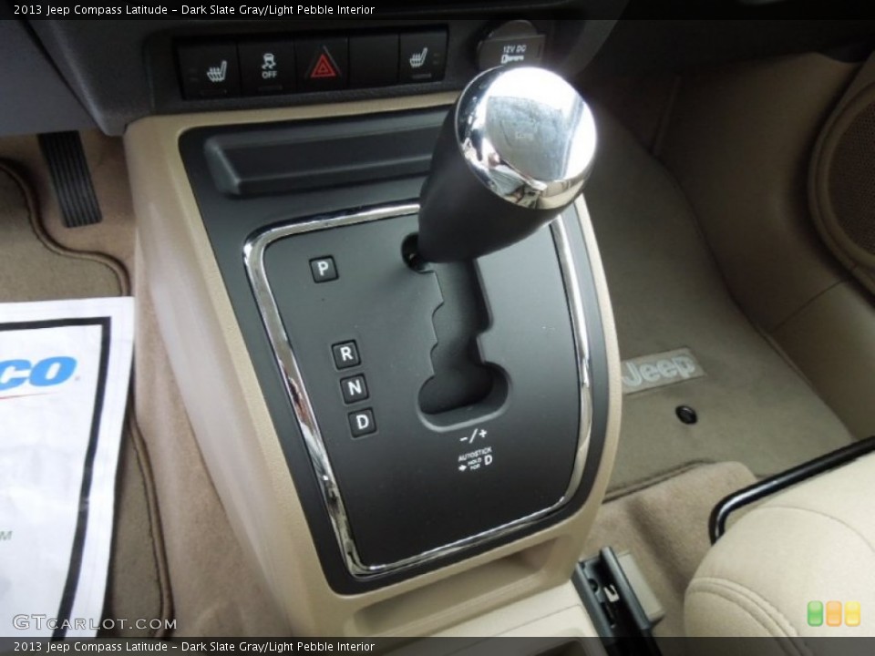 Dark Slate Gray/Light Pebble Interior Transmission for the 2013 Jeep Compass Latitude #73996323