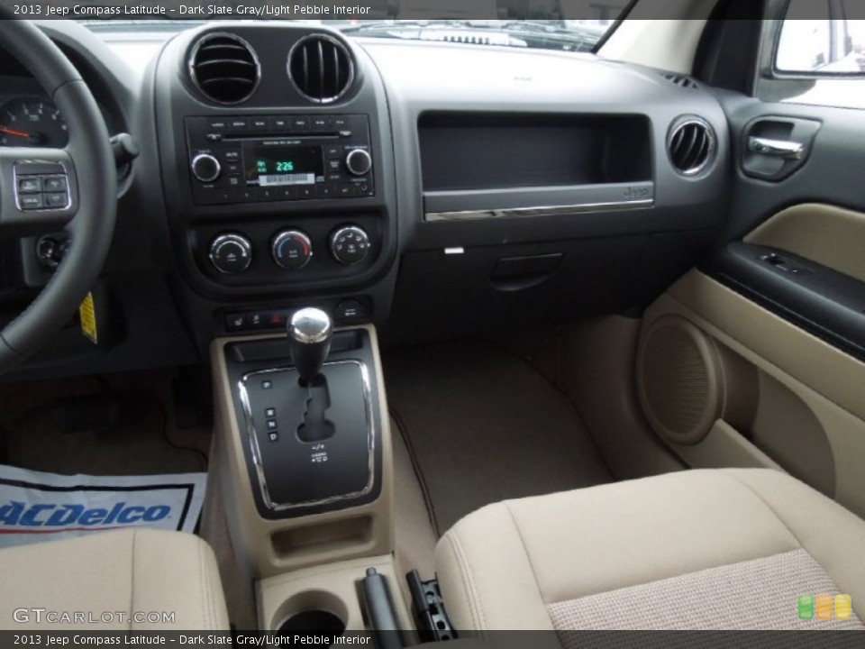 Dark Slate Gray/Light Pebble Interior Dashboard for the 2013 Jeep Compass Latitude #73996490
