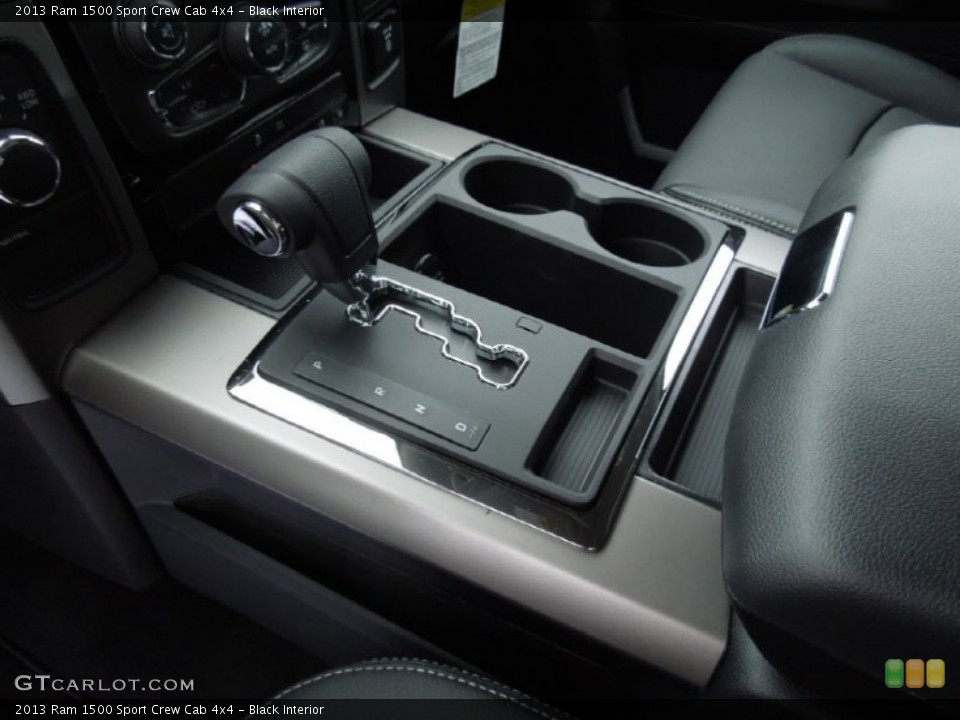 Black Interior Transmission for the 2013 Ram 1500 Sport Crew Cab 4x4 #73996935