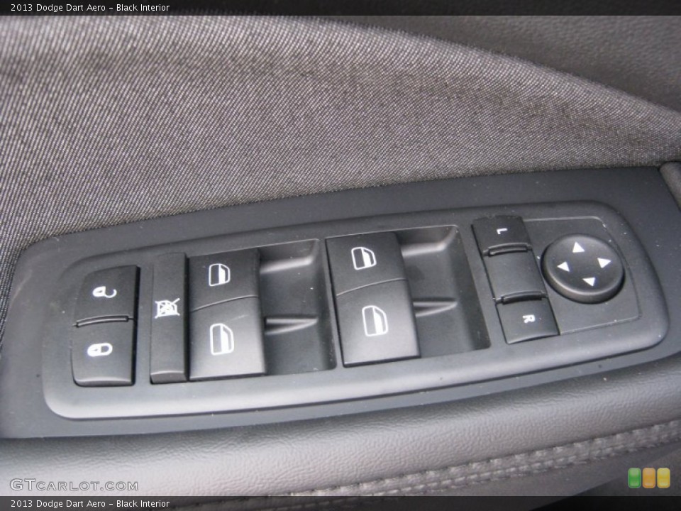 Black Interior Controls for the 2013 Dodge Dart Aero #73998063