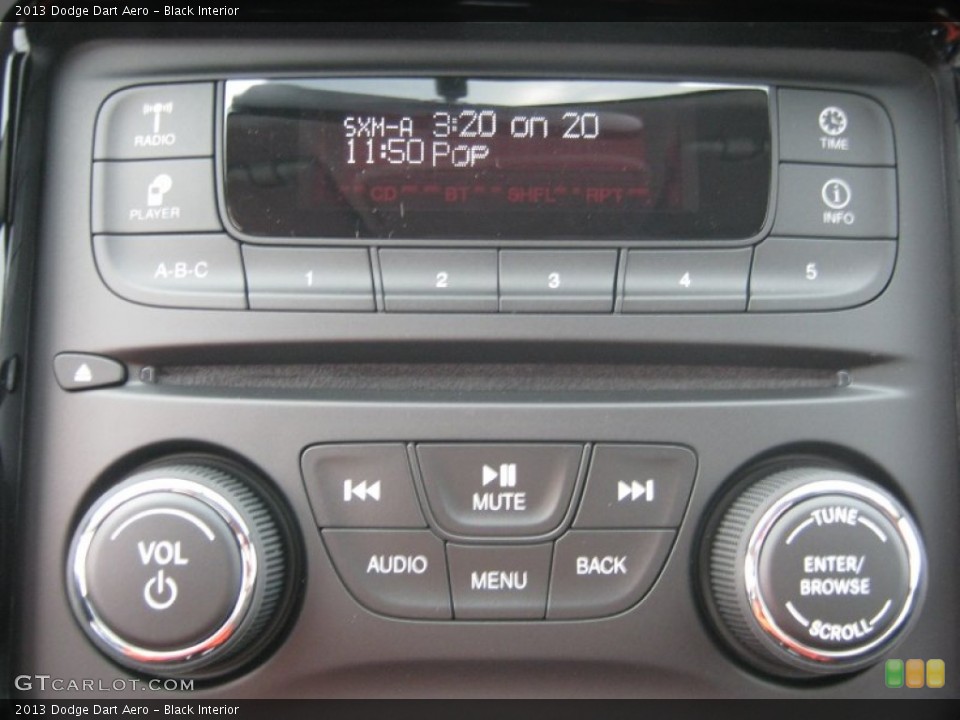 Black Interior Audio System for the 2013 Dodge Dart Aero #73998141