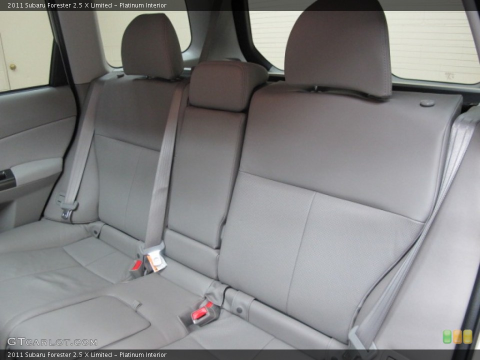 Platinum Interior Rear Seat for the 2011 Subaru Forester 2.5 X Limited #73998496
