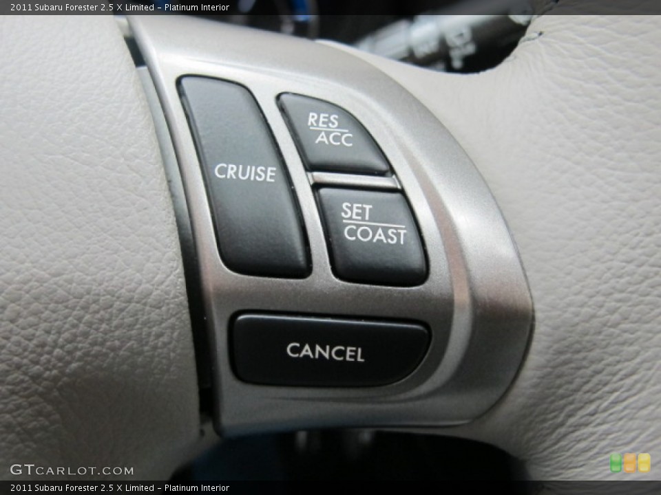 Platinum Interior Controls for the 2011 Subaru Forester 2.5 X Limited #73998789