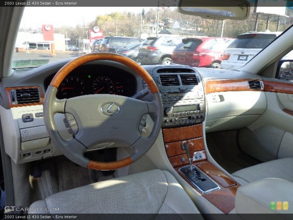Ecru Interior Prime Interior for the 2003 Lexus LS 430 Sedan #74000799