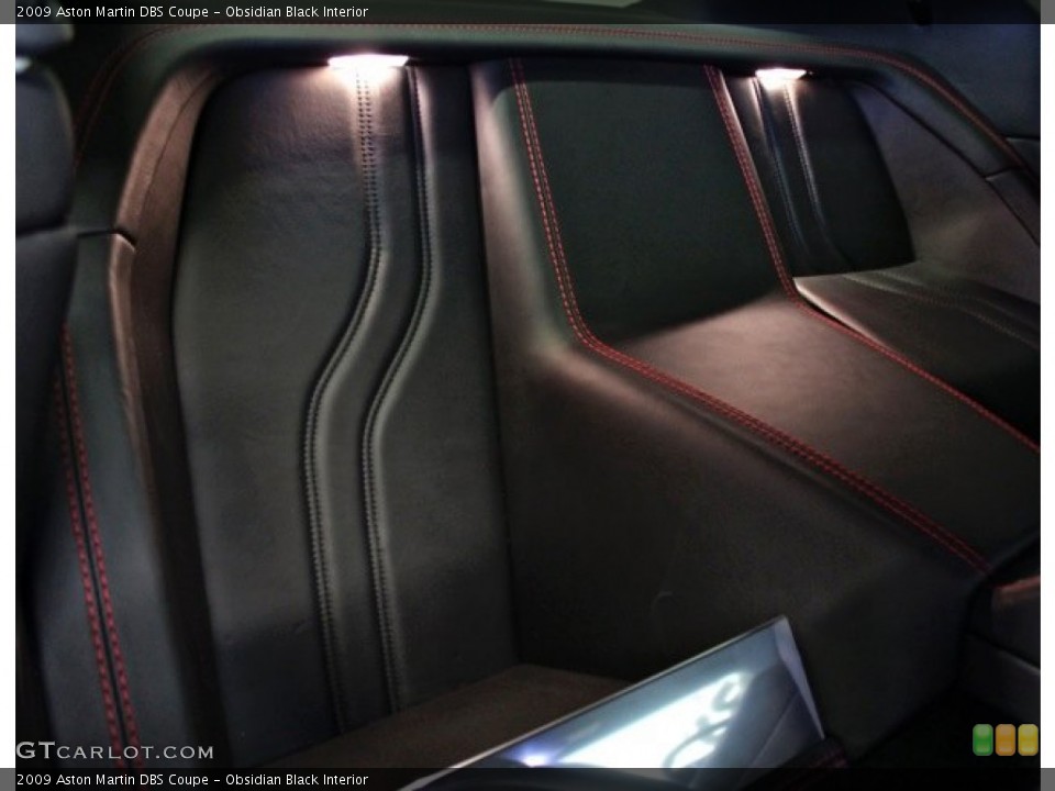 Obsidian Black Interior Photo for the 2009 Aston Martin DBS Coupe #74001966