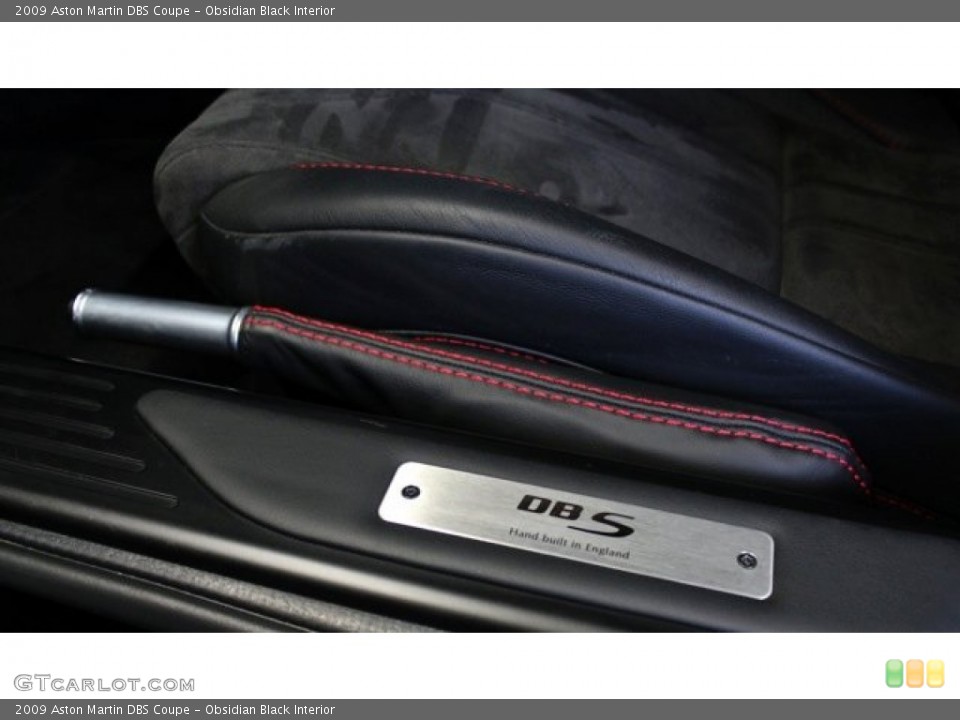 Obsidian Black Interior Controls for the 2009 Aston Martin DBS Coupe #74002143