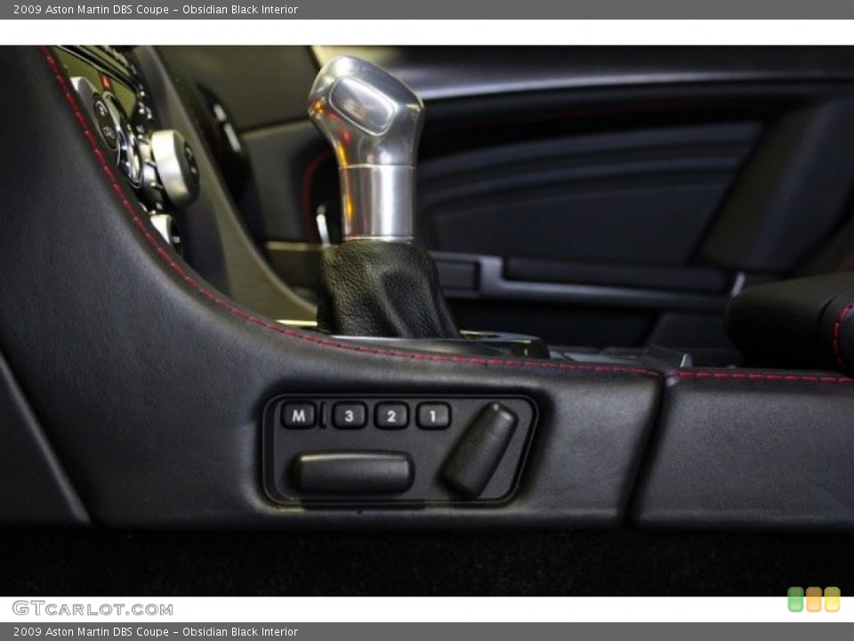 Obsidian Black Interior Controls for the 2009 Aston Martin DBS Coupe #74002158