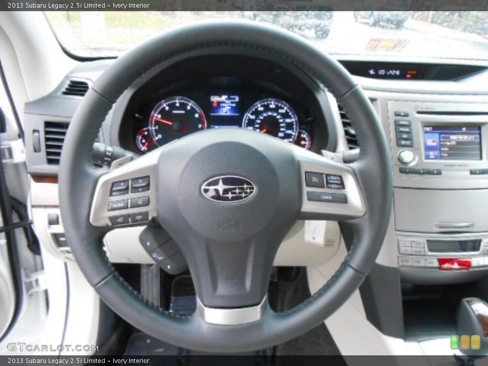 Ivory Interior Steering Wheel for the 2013 Subaru Legacy 2.5i Limited #74003101