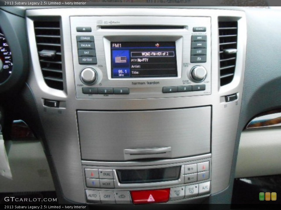 Ivory Interior Controls for the 2013 Subaru Legacy 2.5i Limited #74003174