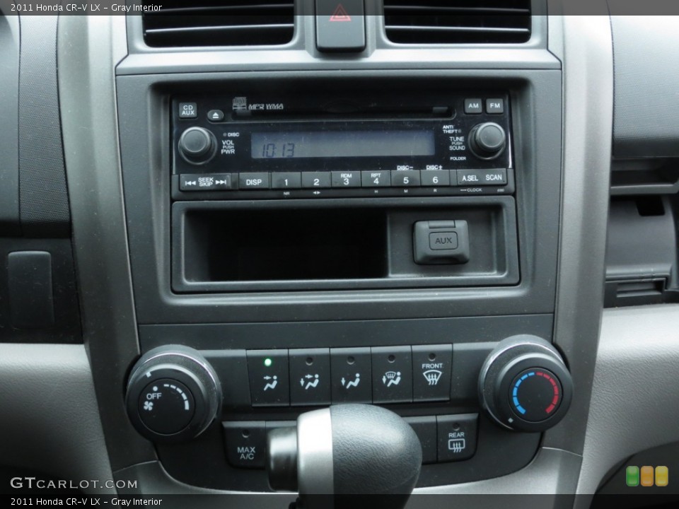 Gray Interior Controls for the 2011 Honda CR-V LX #74003322