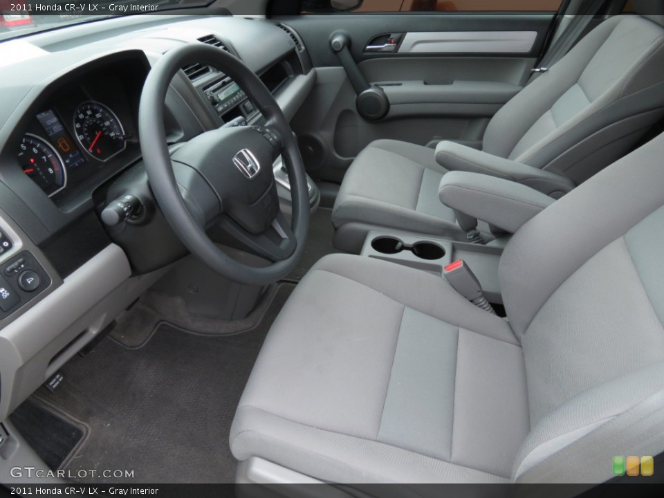 Gray Interior Photo for the 2011 Honda CR-V LX #74003385