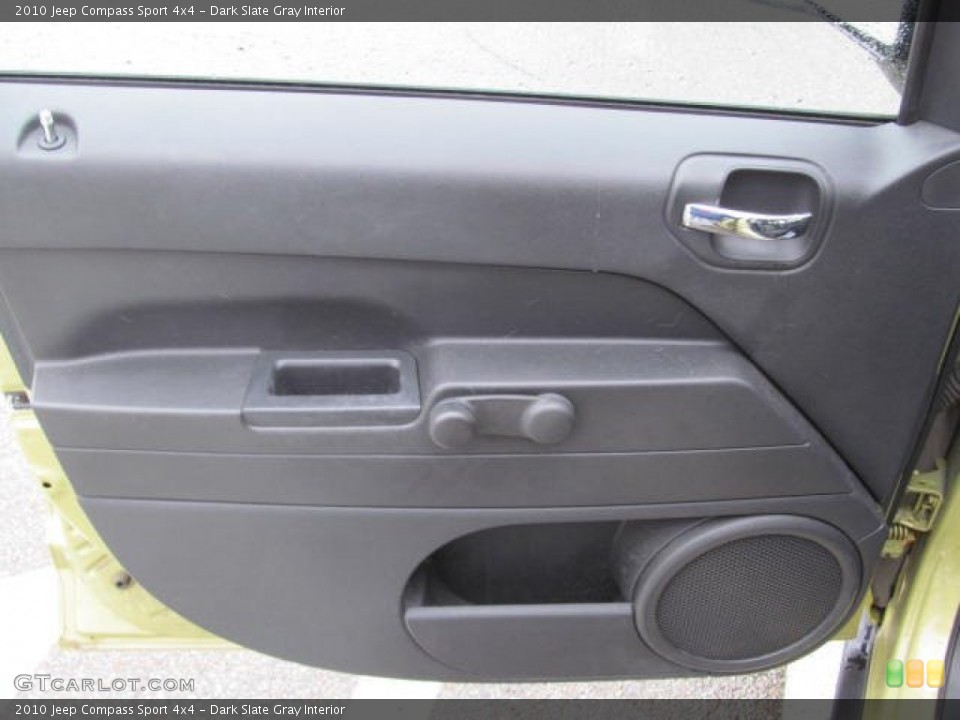 Dark Slate Gray Interior Door Panel for the 2010 Jeep Compass Sport 4x4 #74003422