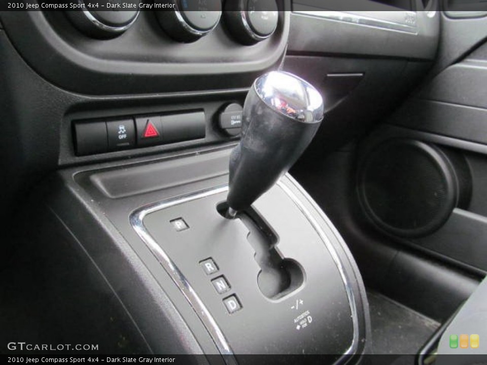 Dark Slate Gray Interior Transmission for the 2010 Jeep Compass Sport 4x4 #74003501