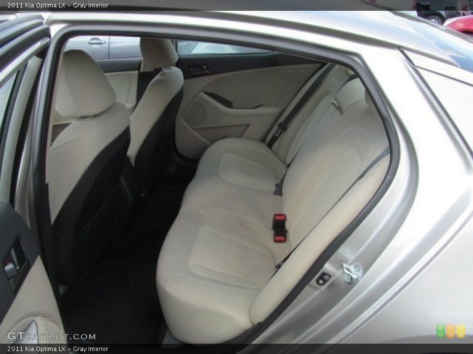 Gray Interior Rear Seat for the 2011 Kia Optima LX #74004330