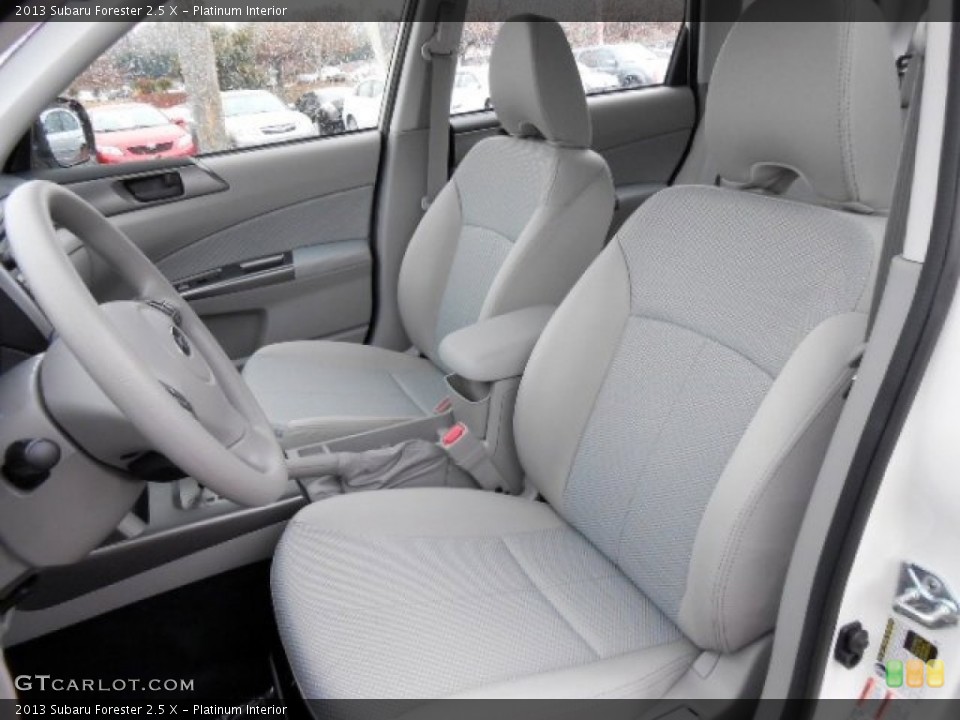 Platinum Interior Photo for the 2013 Subaru Forester 2.5 X #74005200