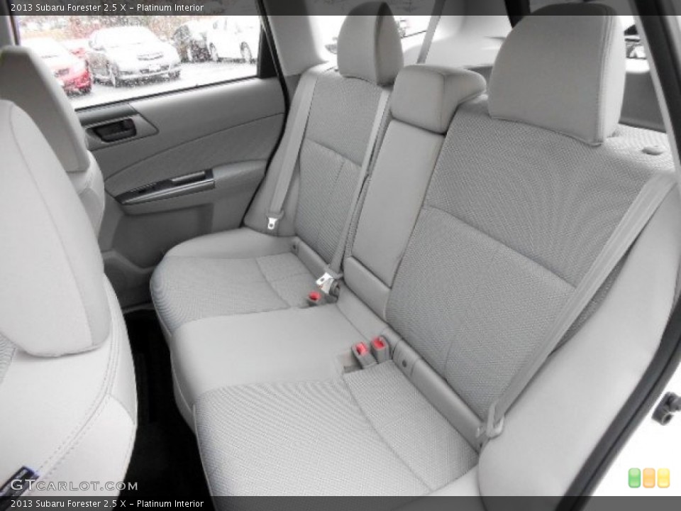 Platinum Interior Rear Seat for the 2013 Subaru Forester 2.5 X #74005216