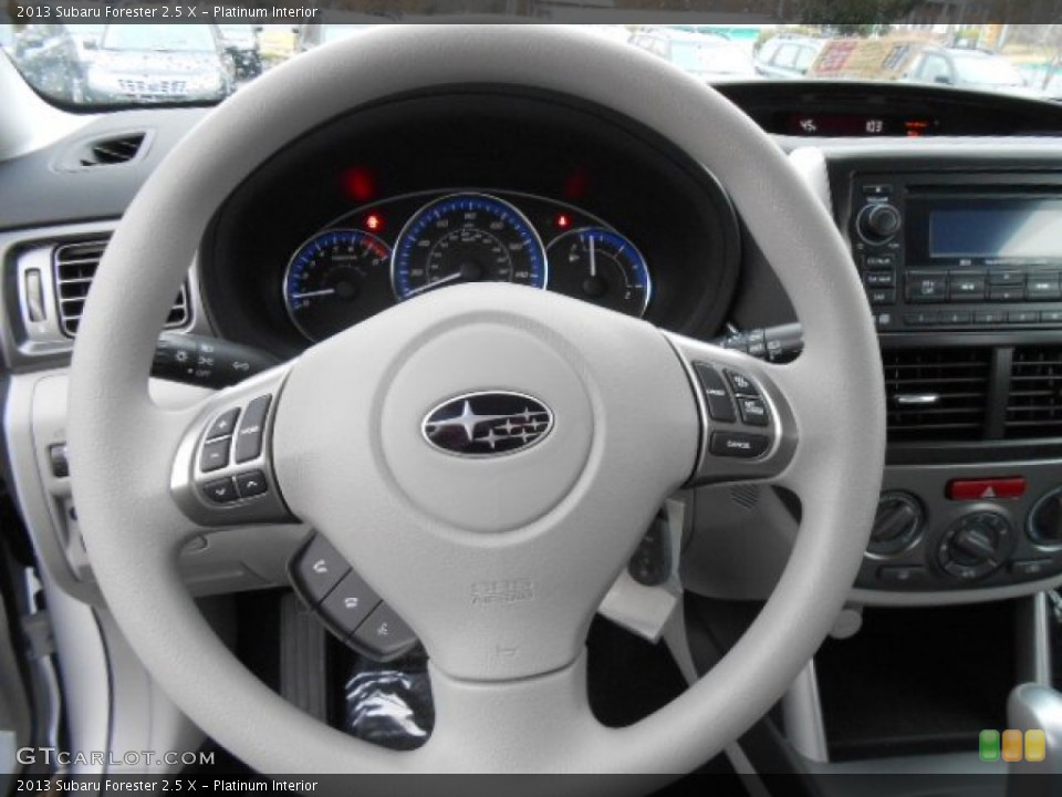 Platinum Interior Steering Wheel for the 2013 Subaru Forester 2.5 X #74005296