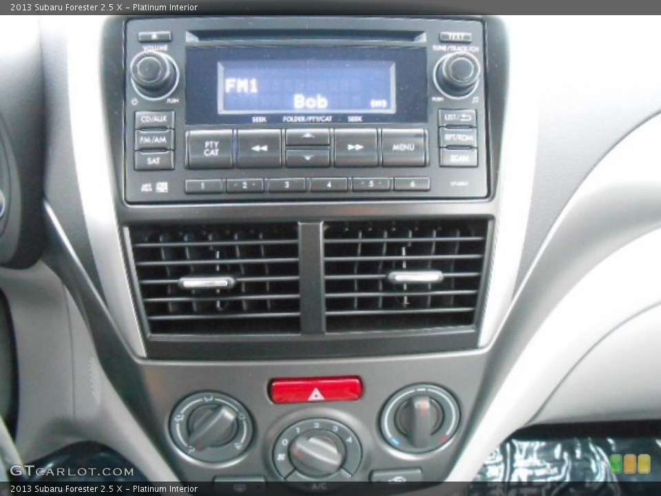 Platinum Interior Controls for the 2013 Subaru Forester 2.5 X #74005331
