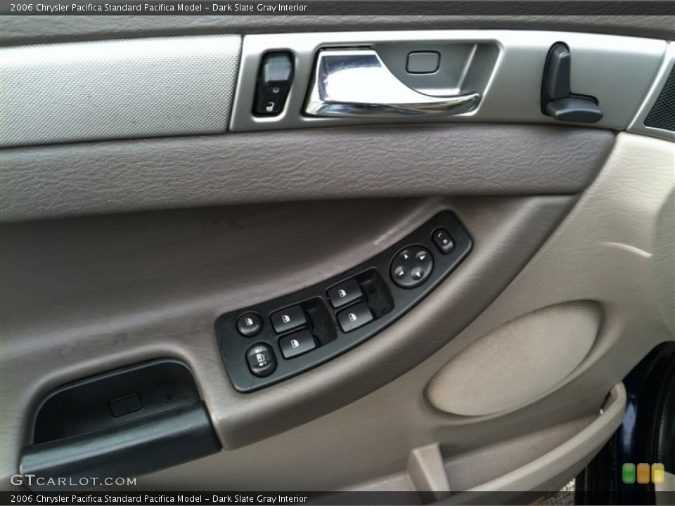 Dark Slate Gray Interior Controls for the 2006 Chrysler Pacifica  #74006016