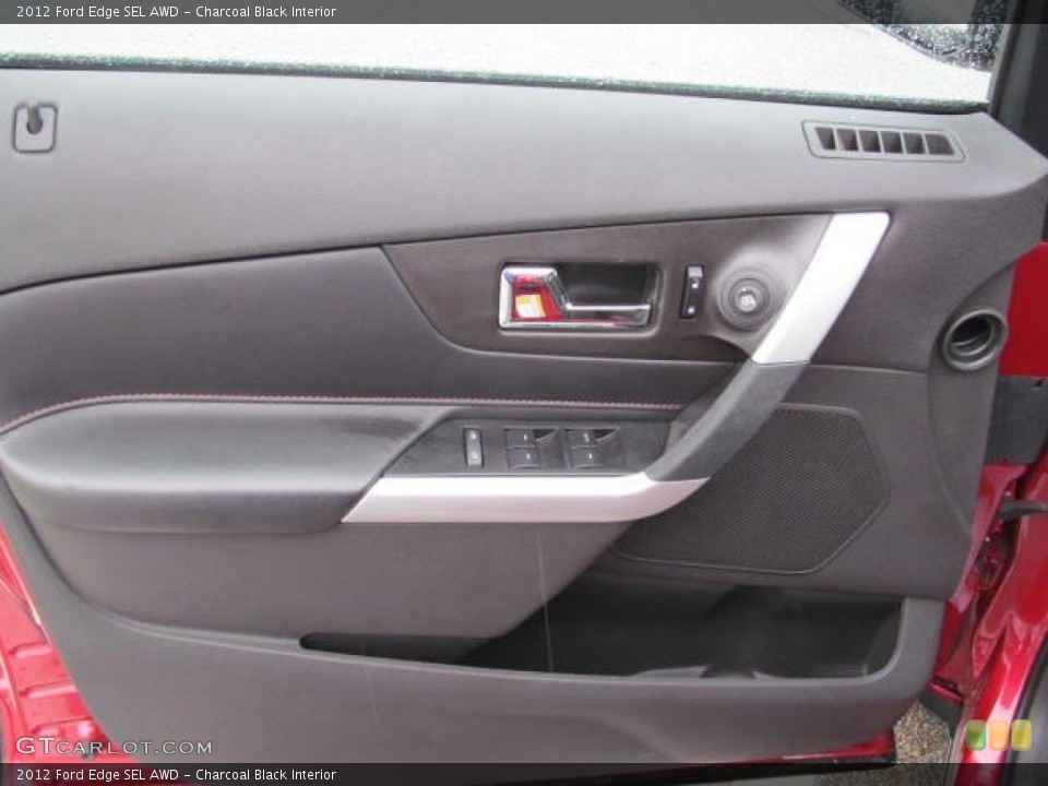 Charcoal Black Interior Door Panel for the 2012 Ford Edge SEL AWD #74007027
