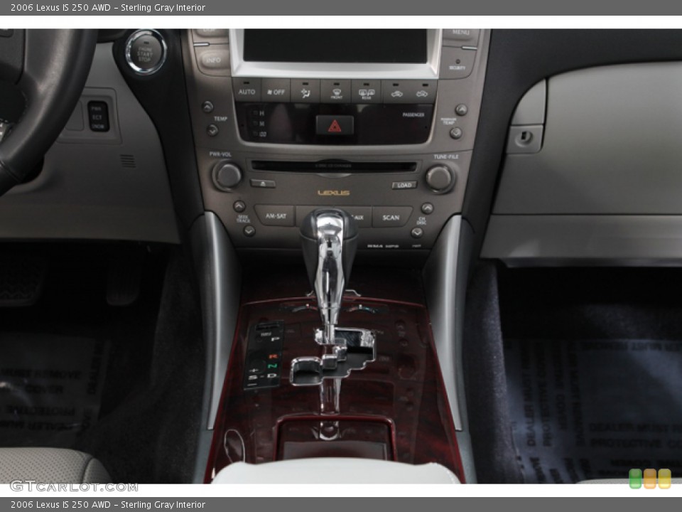Sterling Gray Interior Controls for the 2006 Lexus IS 250 AWD #74009118