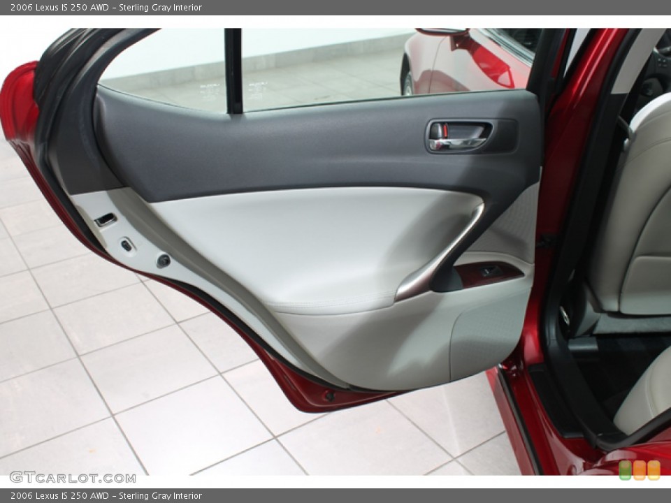 Sterling Gray Interior Door Panel for the 2006 Lexus IS 250 AWD #74009259