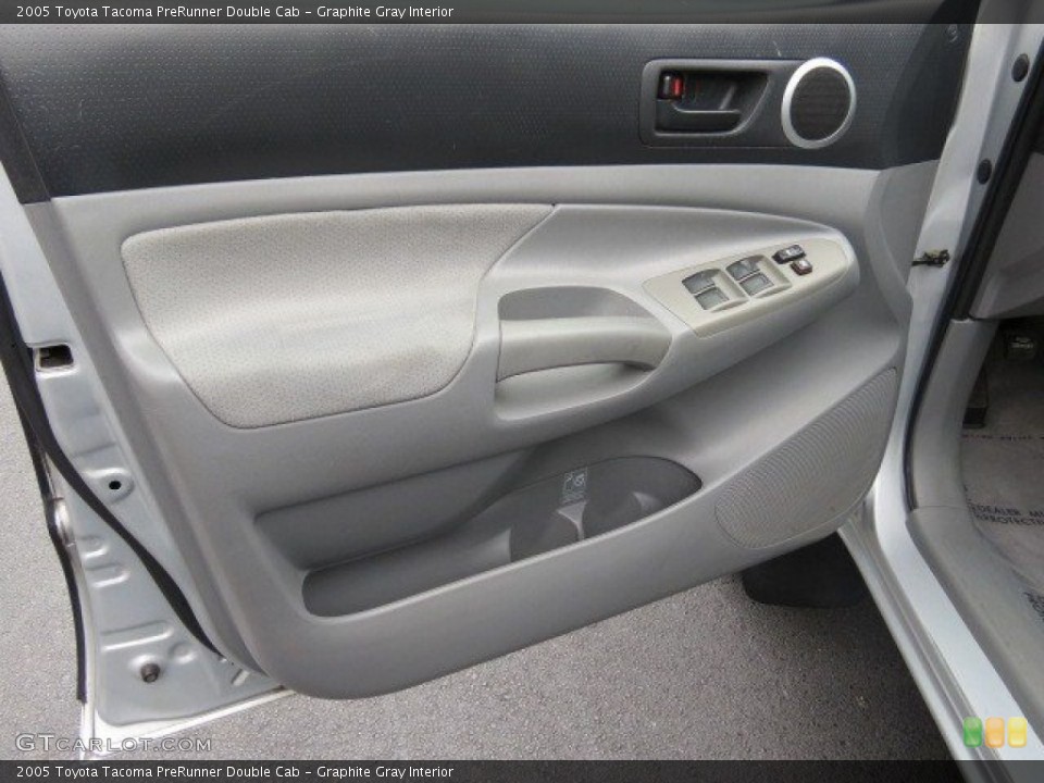 Graphite Gray Interior Door Panel for the 2005 Toyota Tacoma PreRunner Double Cab #74009388