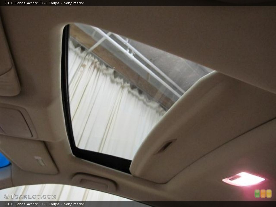 Ivory Interior Sunroof for the 2010 Honda Accord EX-L Coupe #74010821