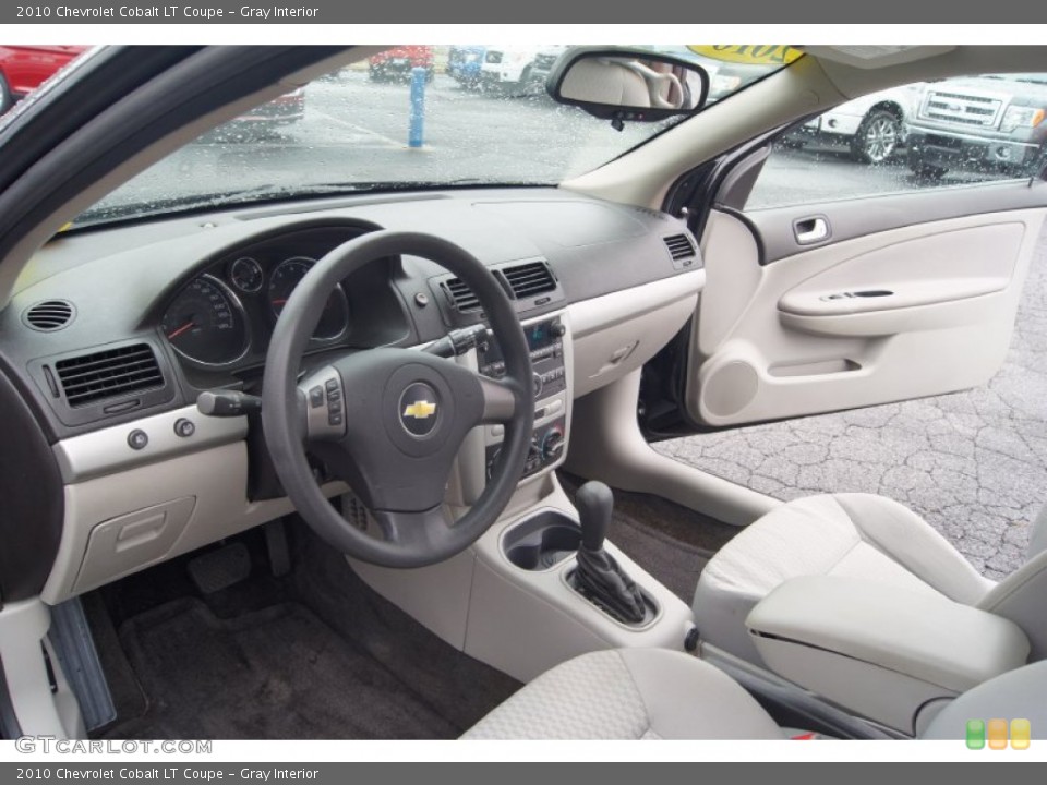 Gray Interior Prime Interior for the 2010 Chevrolet Cobalt LT Coupe #74011961