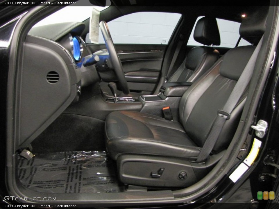 Black Interior Front Seat for the 2011 Chrysler 300 Limited #74015721