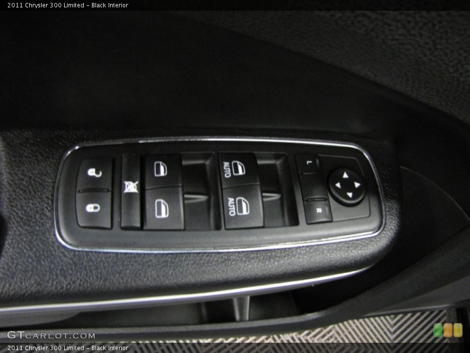 Black Interior Controls for the 2011 Chrysler 300 Limited #74015832
