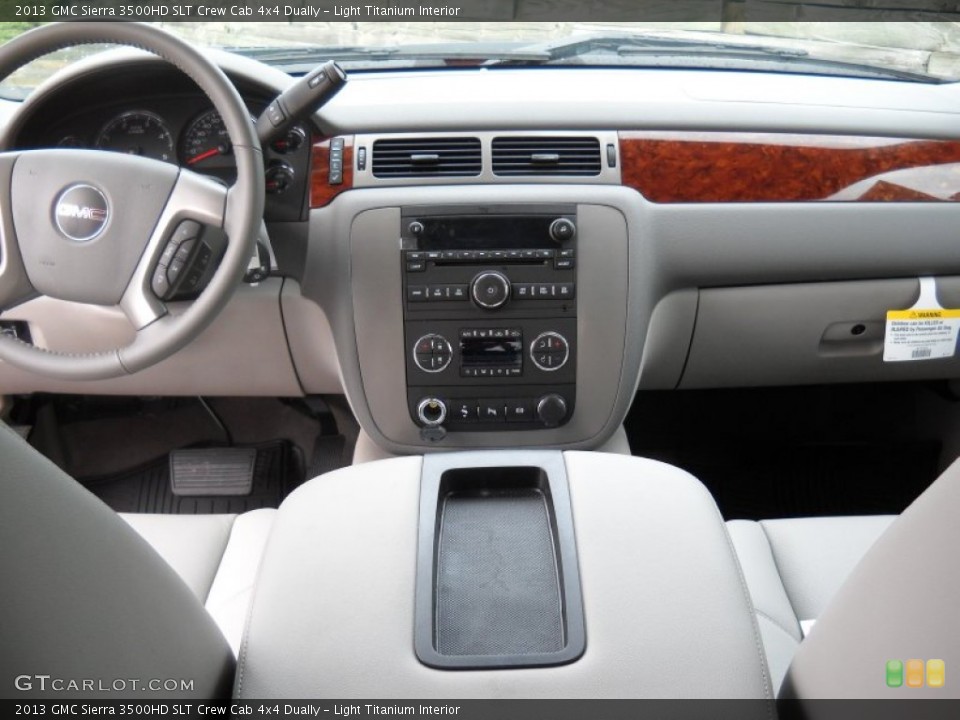 Light Titanium Interior Dashboard for the 2013 GMC Sierra 3500HD SLT Crew Cab 4x4 Dually #74017175